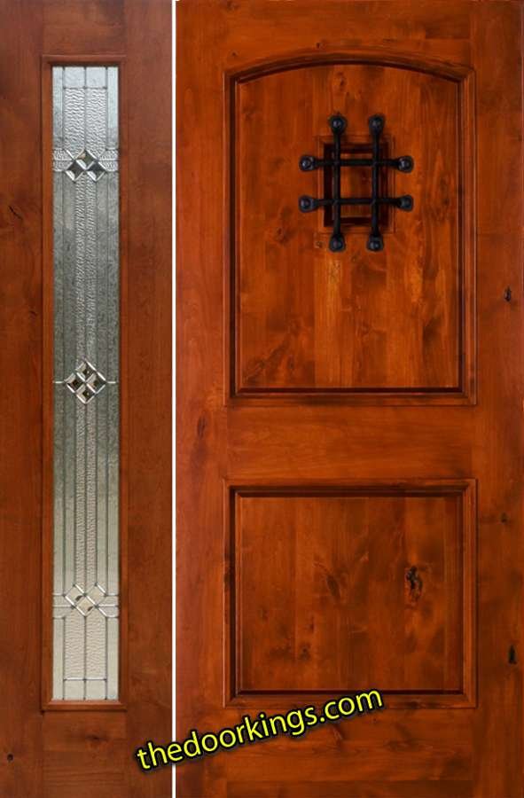 sw76 knotty alder bulider zinc sidelite